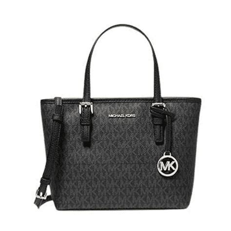 michael kors signature jet set travel tote|michael kors carryall.